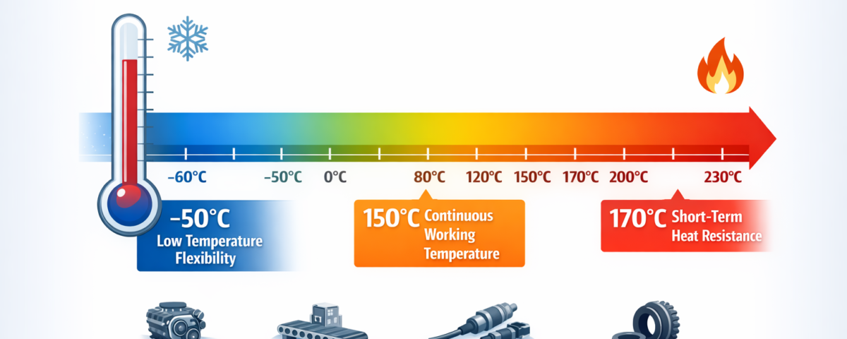 TPEE Temperature Resistance Range Diagram