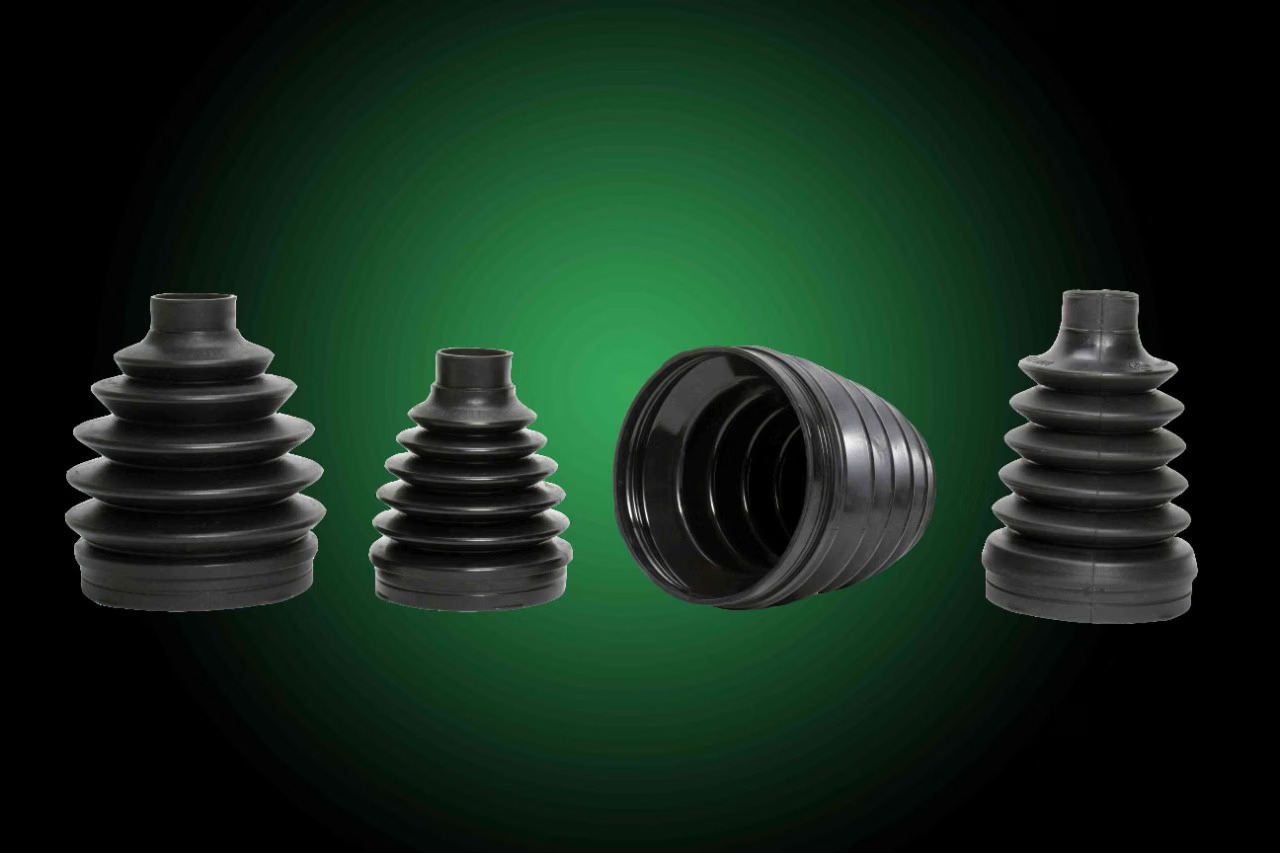 Injection molded TPEE material CVJ boot from Hetroflex TPEE supplier
